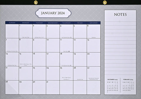 2024 Classic Desk Pad Calendar by 