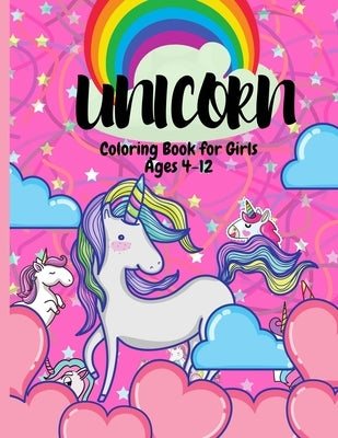 Unicorn Colouring Book for Girls Ages 4 to 12: Unicorn Colouring Book - Magic Paper Colouring Book - One page each for painting / drawing and one with by Unicorn Edition, Xul Design