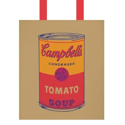 Tote Bag Canvas Andy Warhol Campbell Soup by Galison
