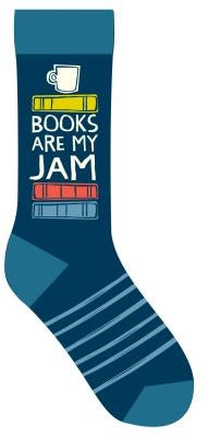 Books Are My Jam Socks by Gibbs Smith Gift