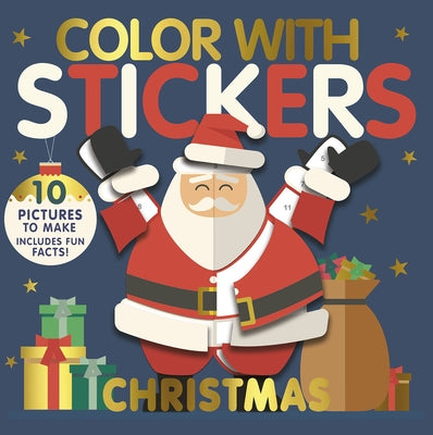 Color with Stickers: Christmas: Create 10 Pictures with Stickers! by Marx, Jonny