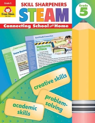 Skill Sharpeners: Steam, Grade 5 Workbook by Evan-Moor Corporation