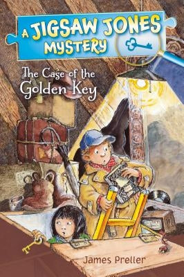 Jigsaw Jones: The Case of the Golden Key by Preller, James