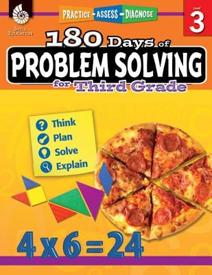 180 Days of Problem Solving for Third Grade: Practice, Assess, Diagnose by Kemp, Kristin