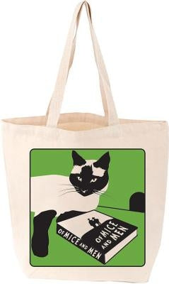 Of Mice and Men Cat Tote by Gibbs Smith