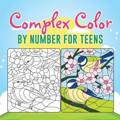 Complex Color by Number for Teens by Educando Kids