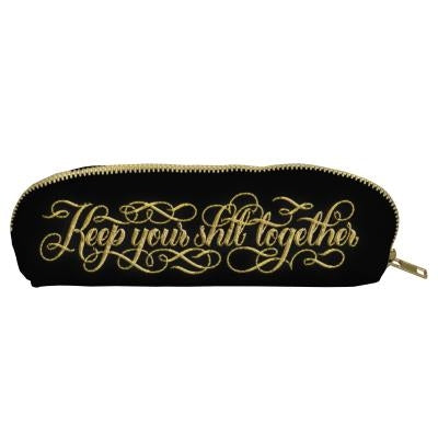 Keep Your Shit Together Pouch by Calligraphuck
