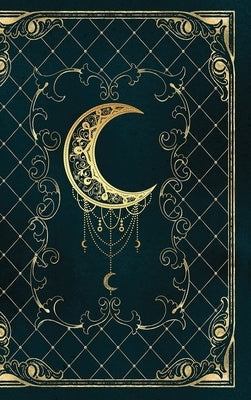 Magic moon grimoire: Lined Notebook - 120 pages - Vintage Book by Friedl, Alicia