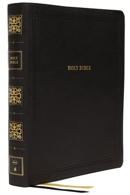 Nkjv, Reference Bible, Wide Margin Large Print, Leathersoft, Black, Red Letter Edition, Comfort Print: Holy Bible, New King James Version by Thomas Nelson