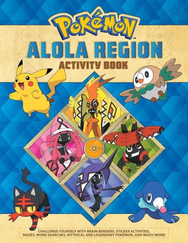 Pokémon Alola Region Activity Book by Neves, Lawrence