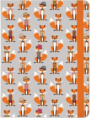 Jrnl Mid Dapper Foxes by Peter Pauper Press, Inc