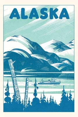 Vintage Journal Alaskan Travel Poster by Found Image Press