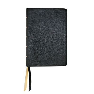 NASB Large Print Wide Margin - Black Cowhide by Steadfast Bibles