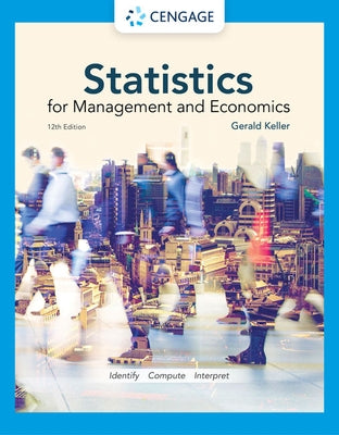 Statistics for Management and Economics by Keller, Gerald