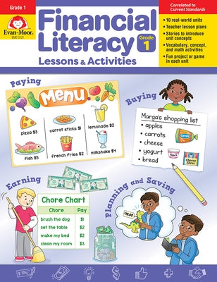 Financial Literacy Lessons and Activities, Grade 1 Teacher Resource by Evan-Moor Corporation