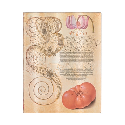Lily & Tomato Softcover Flexis Ultra 176 Pg Unlined Mira Botanica by Paperblanks Journals Ltd