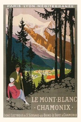 Vintage Journal Chamonix Travel Poster by Found Image Press