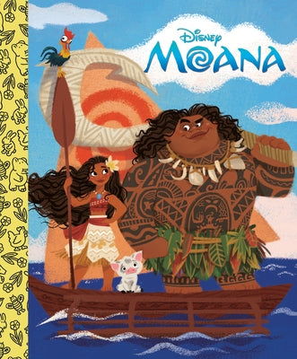 Moana Little Golden Board Book (Disney Princess) by Random House Disney