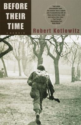 Before Their Time: A Memoir by Kotlowitz, Robert