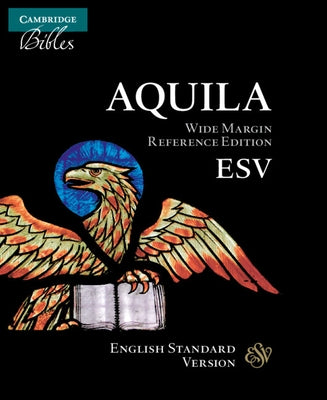 ESV Aquila Wide-Margin Reference Bible, Black Calf Split Leather, Red-Letter Text, Es744: Xrm by 