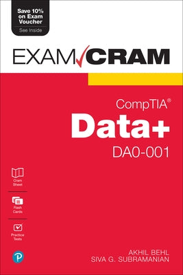 Comptia Data+ Da0-001 Exam Cram by Behl, Akhil