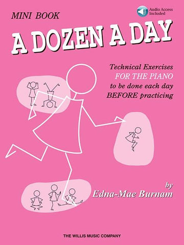 A Dozen a Day Mini Book - Book/Online Audio [With Access Code] by Burnam, Edna Mae