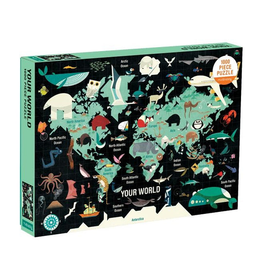Your World 1000 Piece Family Puzzle by Mudpuppy