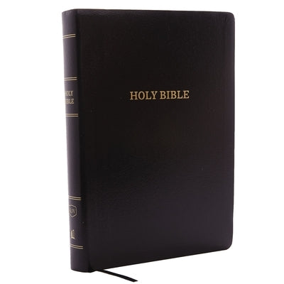 KJV, Reference Bible, Giant Print, Leather-Look, Black, Red Letter Edition by Thomas Nelson