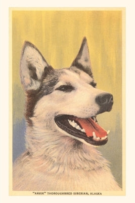 Vintage Journal Siberian Husky by Found Image Press