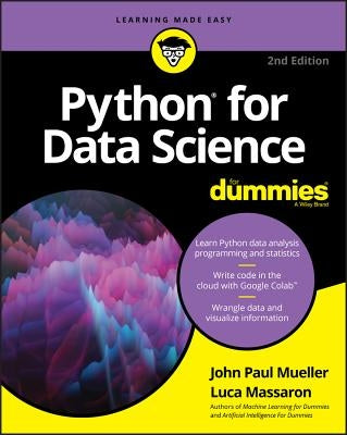 Python for Data Science For Dummies, 2nd Edition by Mueller, John Paul