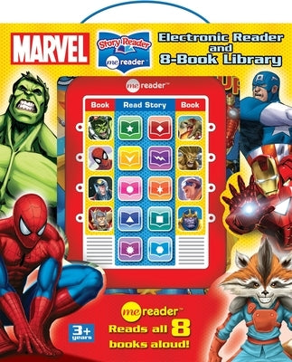 Me Reader 3 Inch 8 Book Marvel: Electronic Reader and 8-Book Library [With Other] by Pi Kids
