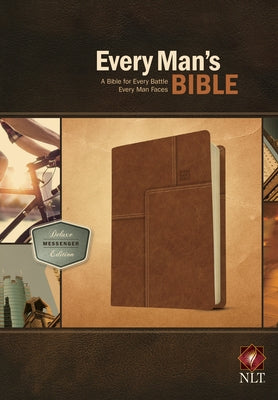 Every Man's Bible-NLT Deluxe Messenger by Tyndale