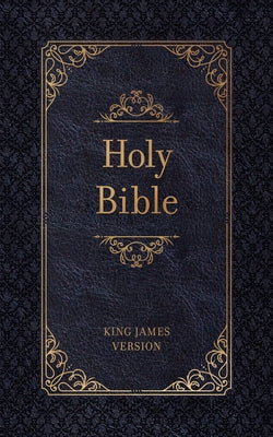 KJV Holy Bible Zip Midnight by 