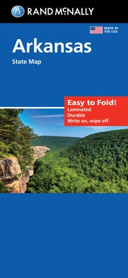 Rand McNally Easy to Fold: Arkansas State Laminated Map by Rand McNally