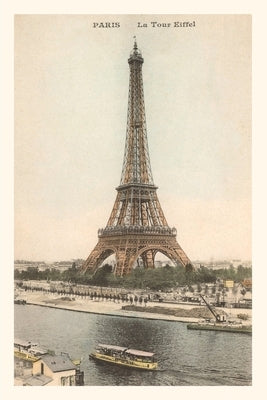 Vintage Journal Eiffel Tower by Found Image Press