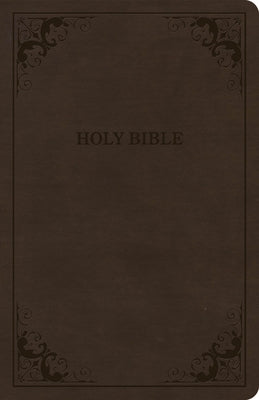 CSB Thinline Bible, Brown Leathertouch, Value Edition by Csb Bibles by Holman