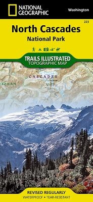 North Cascades National Park Map by National Geographic Maps