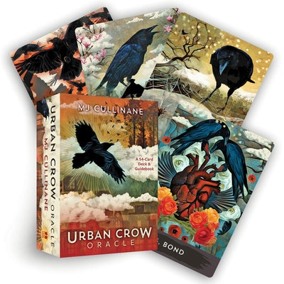 Urban Crow Oracle: A 54-Card Deck and Guidebook by Cullinane, Mj