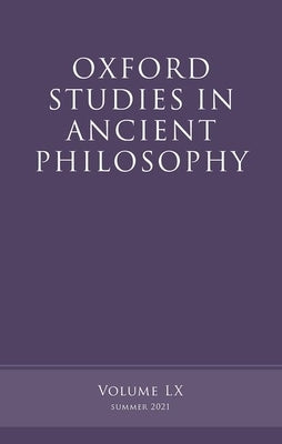 Oxford Studies in Ancient Philosophy, Volume 60 by Caston, Victor