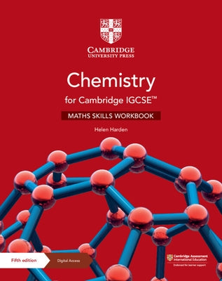 Chemistry for Cambridge Igcse(tm) Maths Skills Workbook with Digital Access (2 Years) [With Access Code] by Harden, Helen