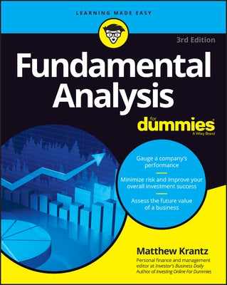 Fundamental Analysis for Dummies by Krantz, Matthew
