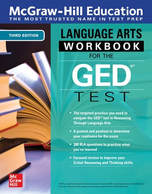 McGraw-Hill Education Language Arts Workbook for the GED Test, Third Edition by McGraw Hill Editors