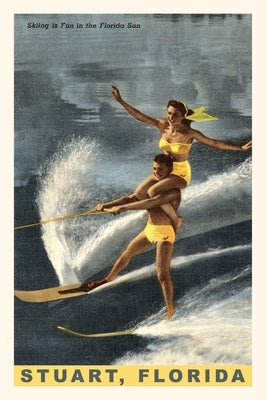 Vintage Journal Water Skiing, Stuart, Florida by Found Image Press