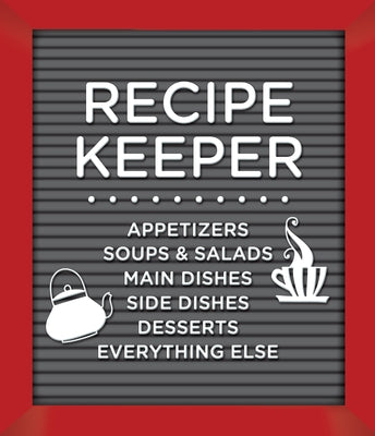 Small Recipe Binder - Recipe Keeper (Letterboard) by New Seasons