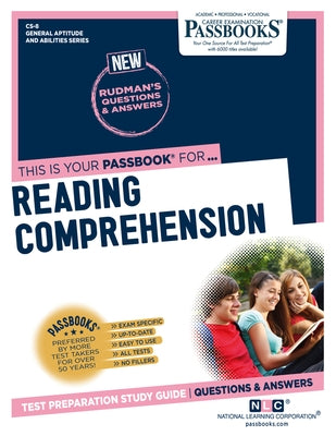 Civil Service Reading Comprehension (CS-8): Passbooks Study Guide by Corporation, National Learning