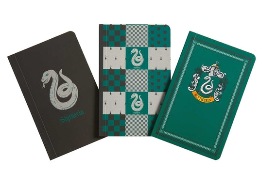Harry Potter: Slytherin Pocket Notebook Collection (Set of 3) by Insight Editions