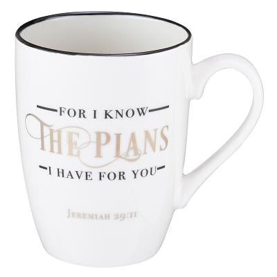 Value Mug in Know the Plans by Christian Art Gifts