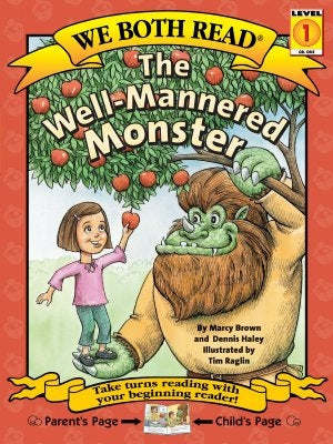 We Both Read-The Well-Mannered Monster (Pb) by Brown, Marcy
