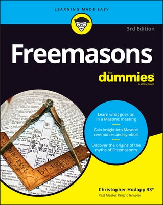 Freemasons for Dummies by Hodapp, Christopher