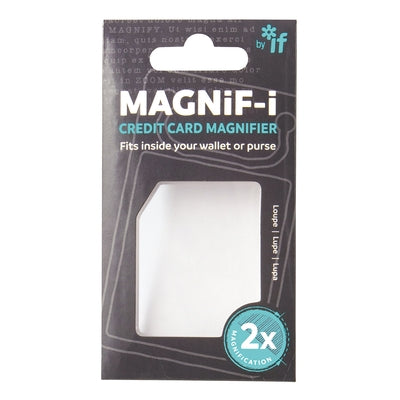 Magnif-I Credit Card Magnifier by If USA